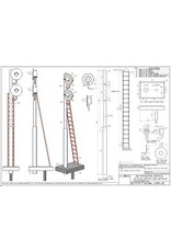 MBT 20.07.015 CD - Armsignale und Tageslichtsignale NS, System 1952; freistehendes Tageslichtsignal für LGB