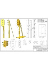 MBT 20.07.015/A Formsignale und Tageslichtsignale NS, System 1952; freistehendes Tageslichtsignal für LGB