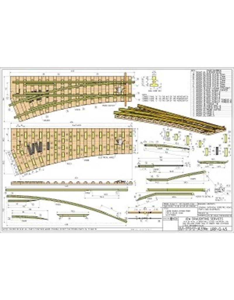 MBT 20.07.016/A LGB Weichen mit großem Radius