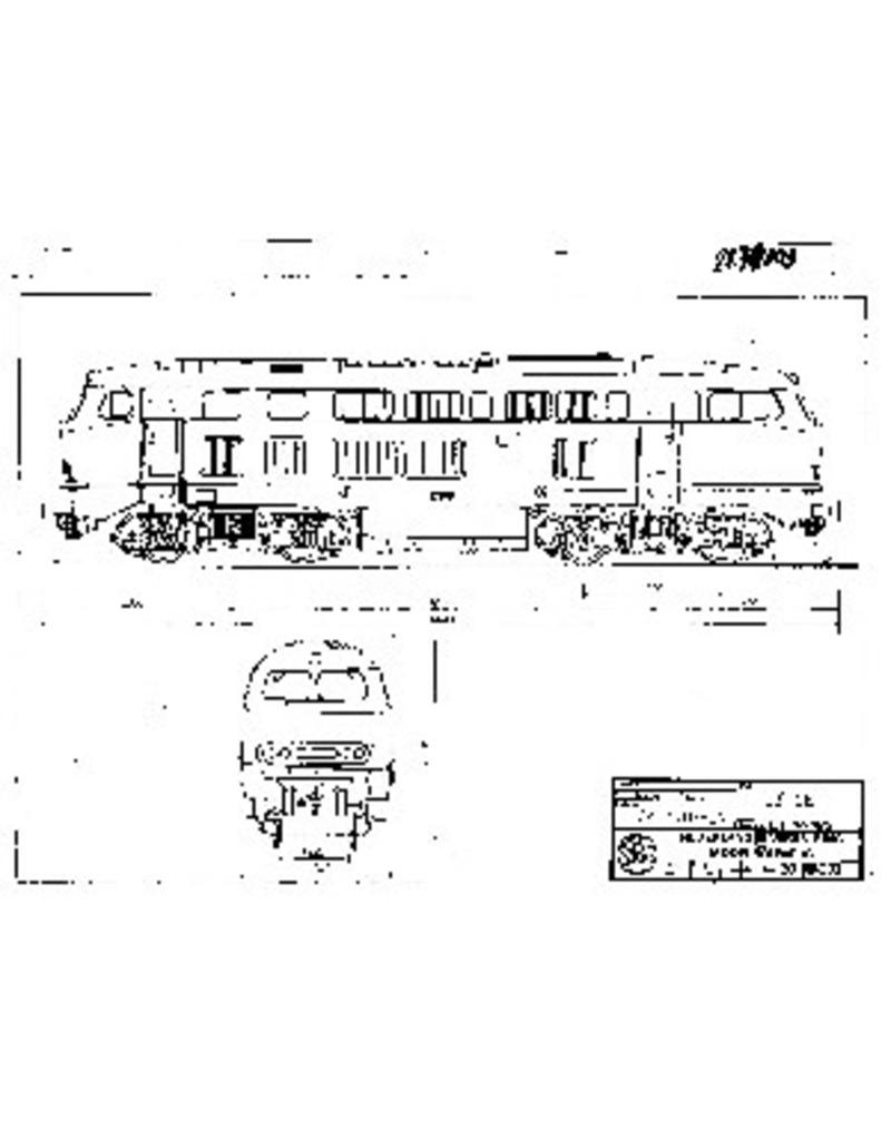 NVM 20.12.003 diesellocomotief DB 215 voor spoor 0