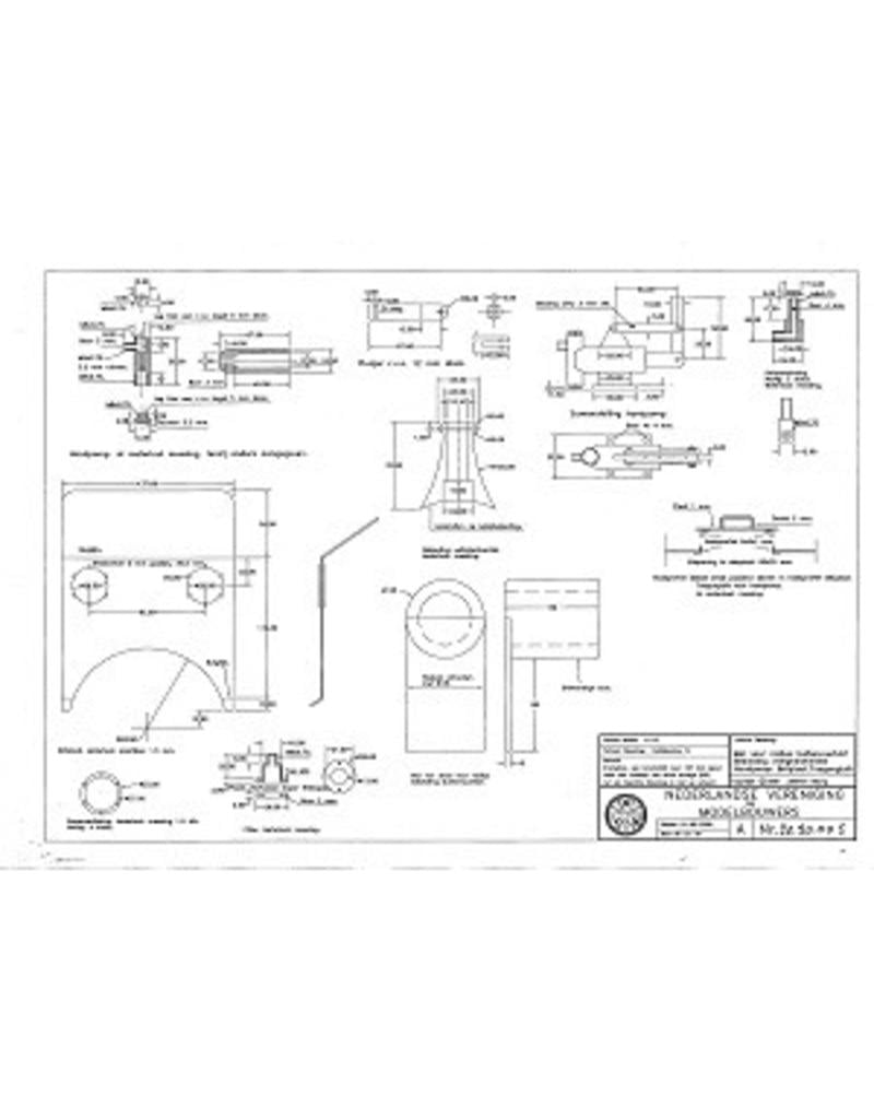 MBT 20.20.005 Crampton locomotief; voor 5"-spoor (127 mm)
