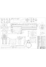 NVM 20.20.011 Locomotiefketel voor BR38 / P6 van koper, voor spoor 5"