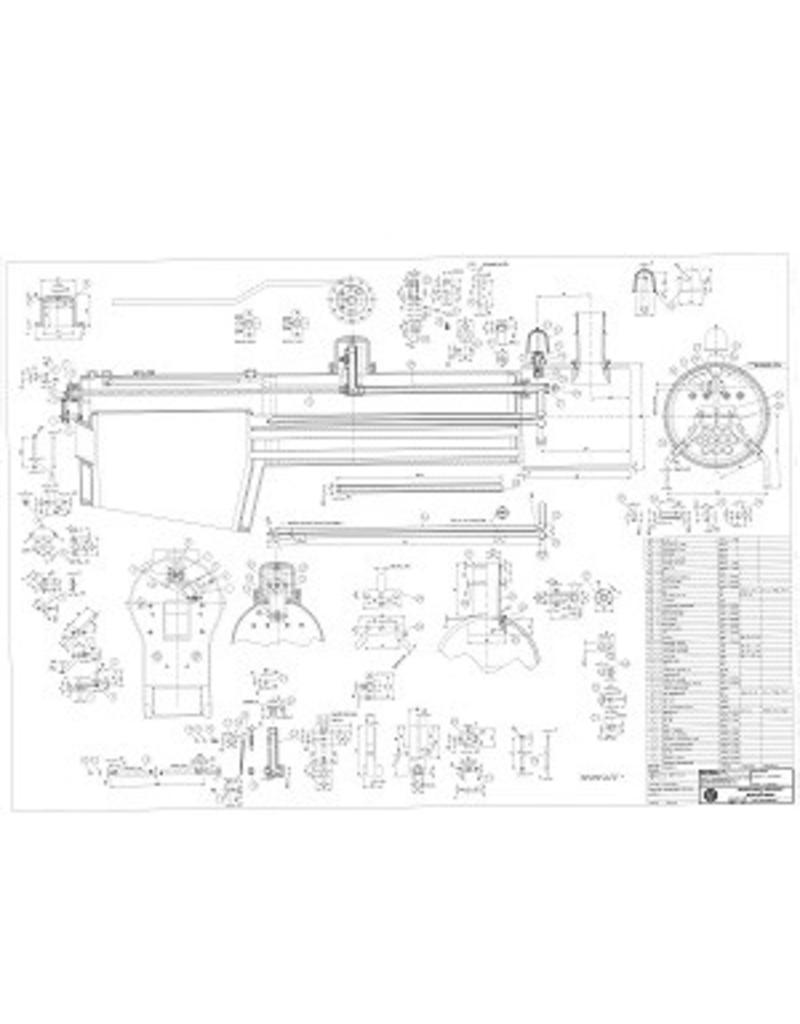 MBT 20.20.011 Lokomotivkessel für BR38 / P6 aus Kupfer, für Spur 5"