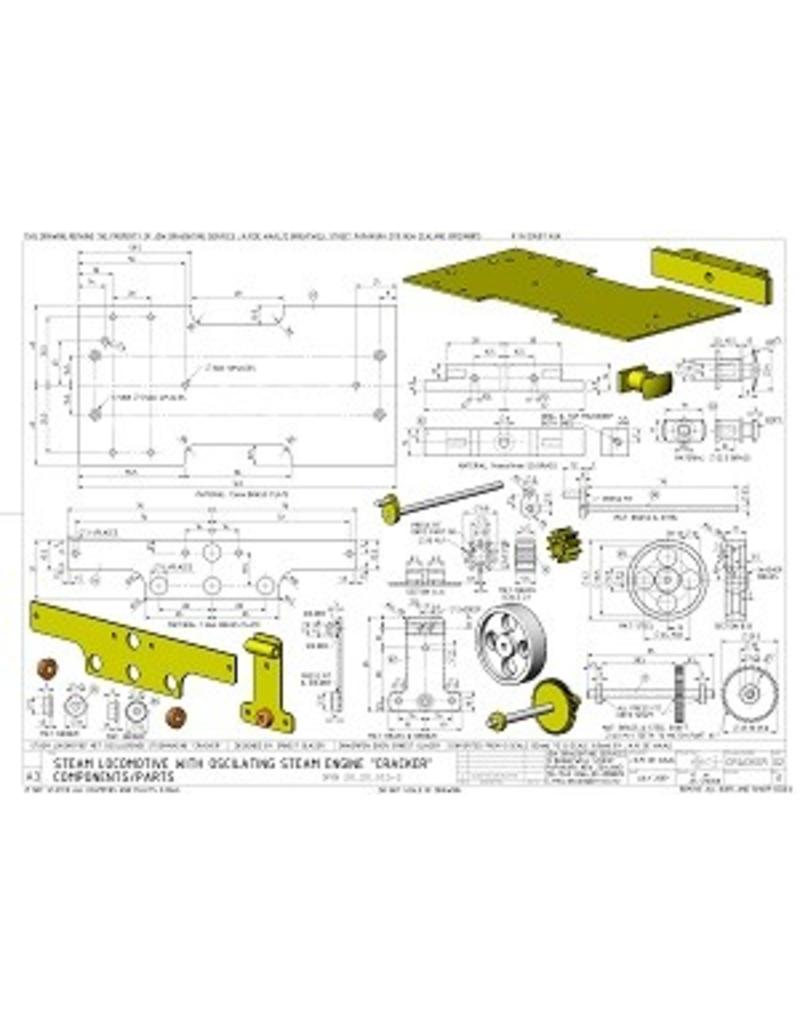 NVM 20.20.015 CD - "Cracker" B Lokomotive für Spur 1