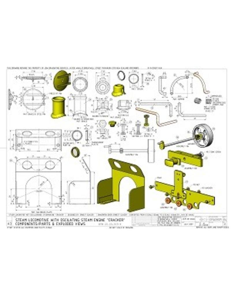 NVM 20.20.015 CD - "Cracker" B Lokomotive für Spur 1