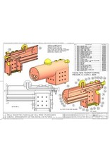 MBT 20.20.016 Kleine kolengestookte ketel voor locomotief op 3,5" spoor