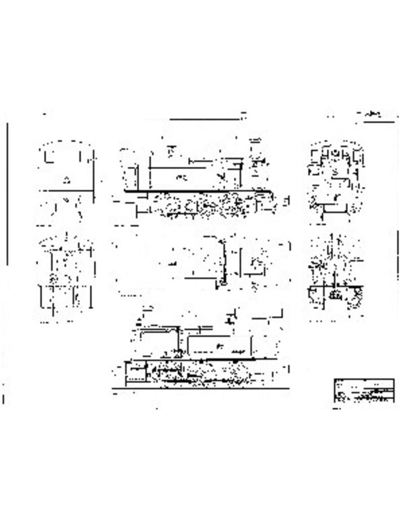 MBT 20.20.019 Tenderlokomotive Baureihe NS 8507 - ex SS 227; für Spur 2 (58 mm)