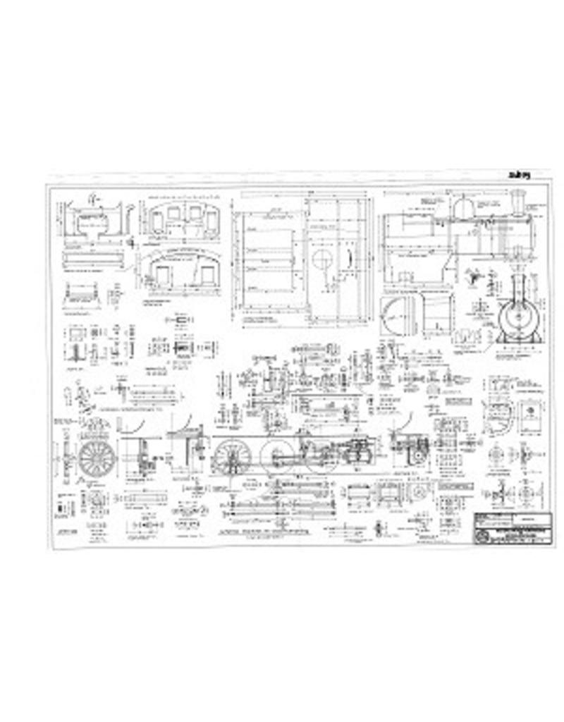 MBT 20.20.019 Tenderlocomotief serie NS 8507 - ex SS 227; voor spoor 2 (58 mm)