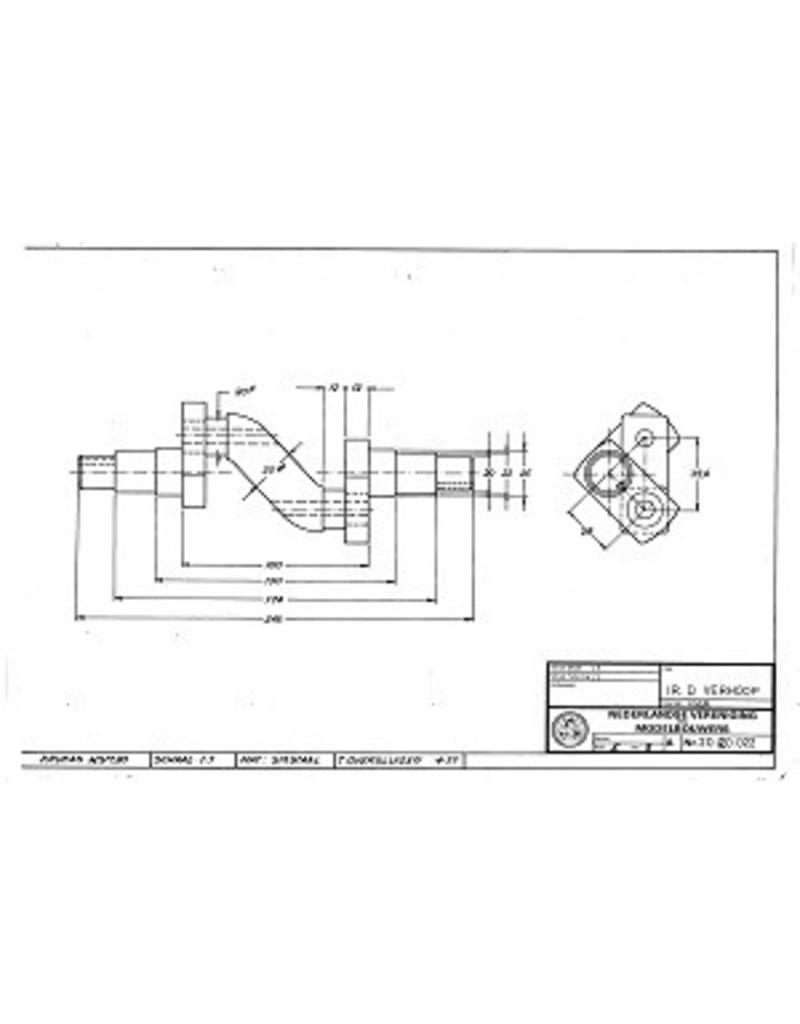MBT 20.20.022 WSM stoomtramlocomotief 15 - 20; voor spoor 7,25" (184 mm)