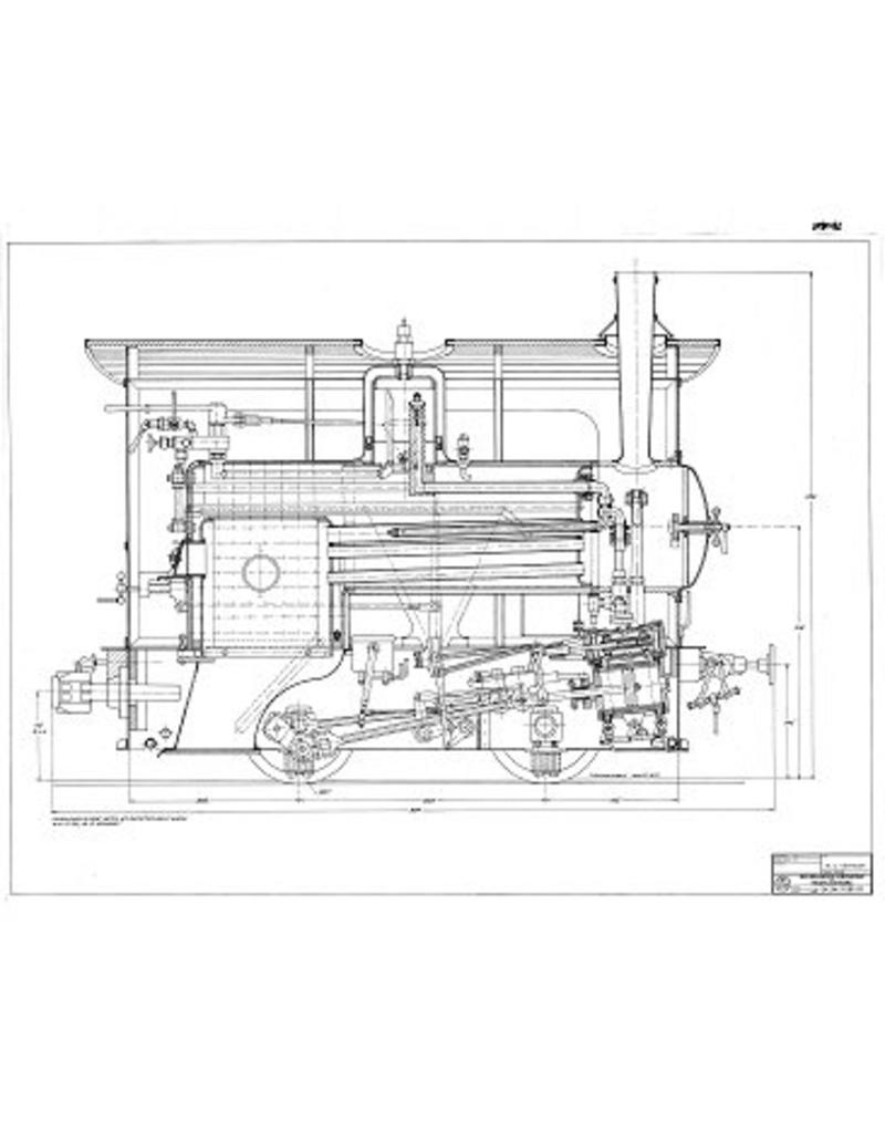 NVM 20.20.022 WSM Zug Dampflokomotive 15-20; Track für 7,25 "(184 mm)