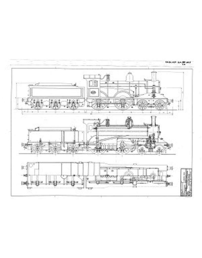 NVM 20.20.023 Dampflok NS 1900 - ("Young Maid '); für Spur 2 (58 mm)