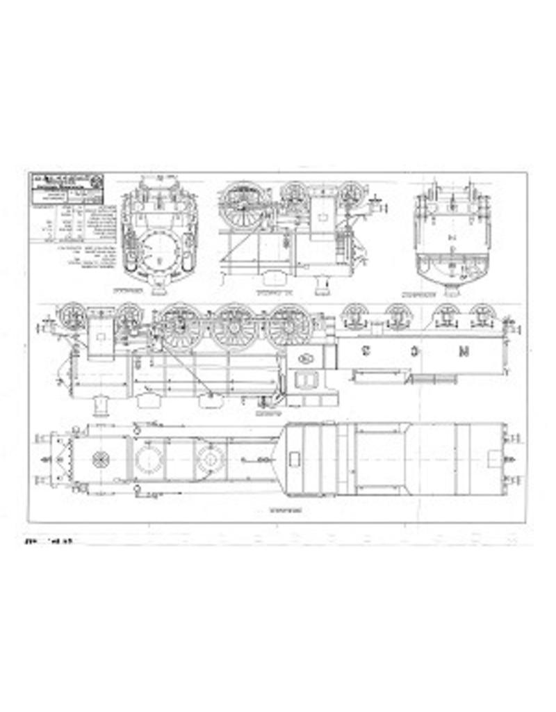 NVM 20.20.028 2C Schnellzuglokomotive NCS 76 - ("Zeppelin"); für Spur 2 (58 mm)