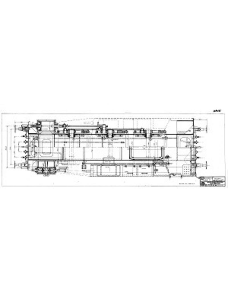 MBT 20.20.035 C- Tenderlokomotive NS Serie 8500 (SS 221); für Spur 5" (127 mm)