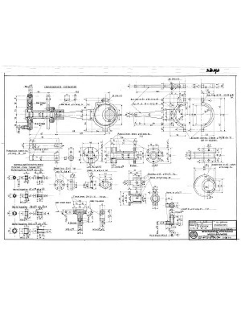 NVM 20.20.040 B Spurlokomotive "Nr.15"; Track für 7,25 "(189 mm)