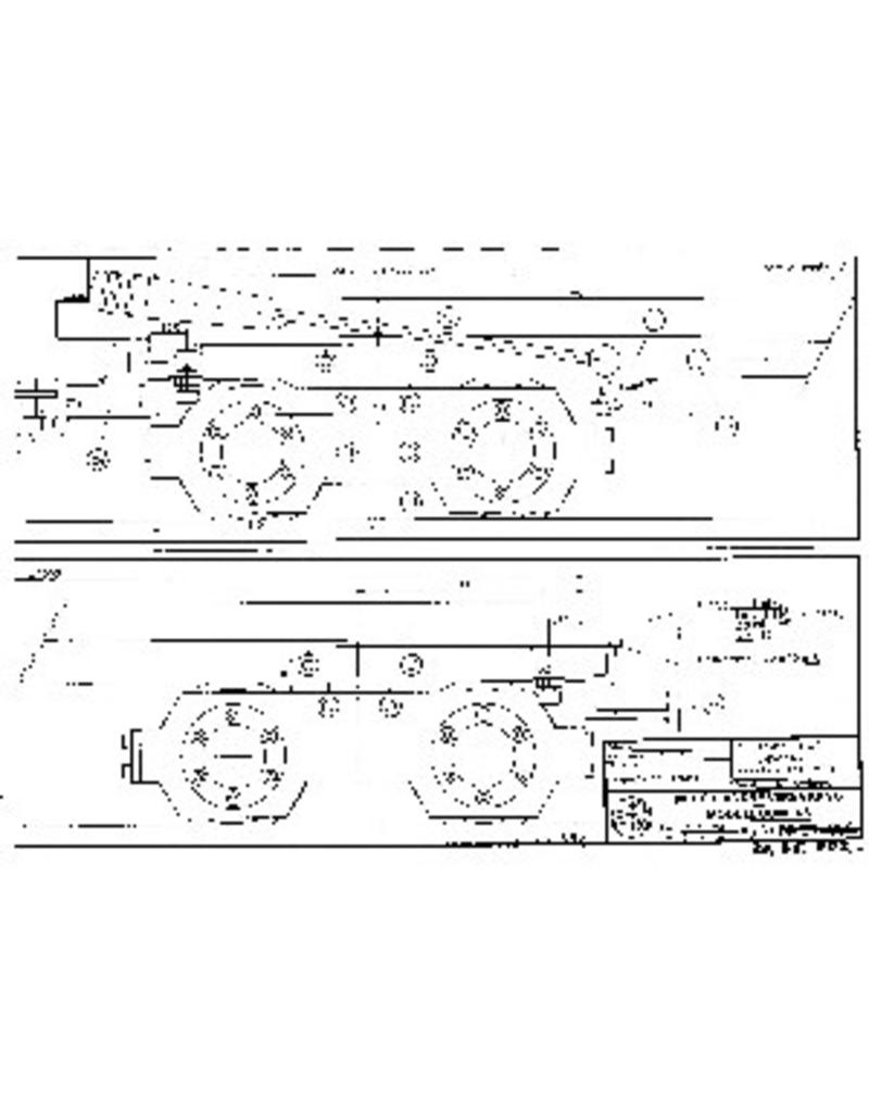 MBT 20.25.002 braked passenger carriage for 3.5" (89 mm) track