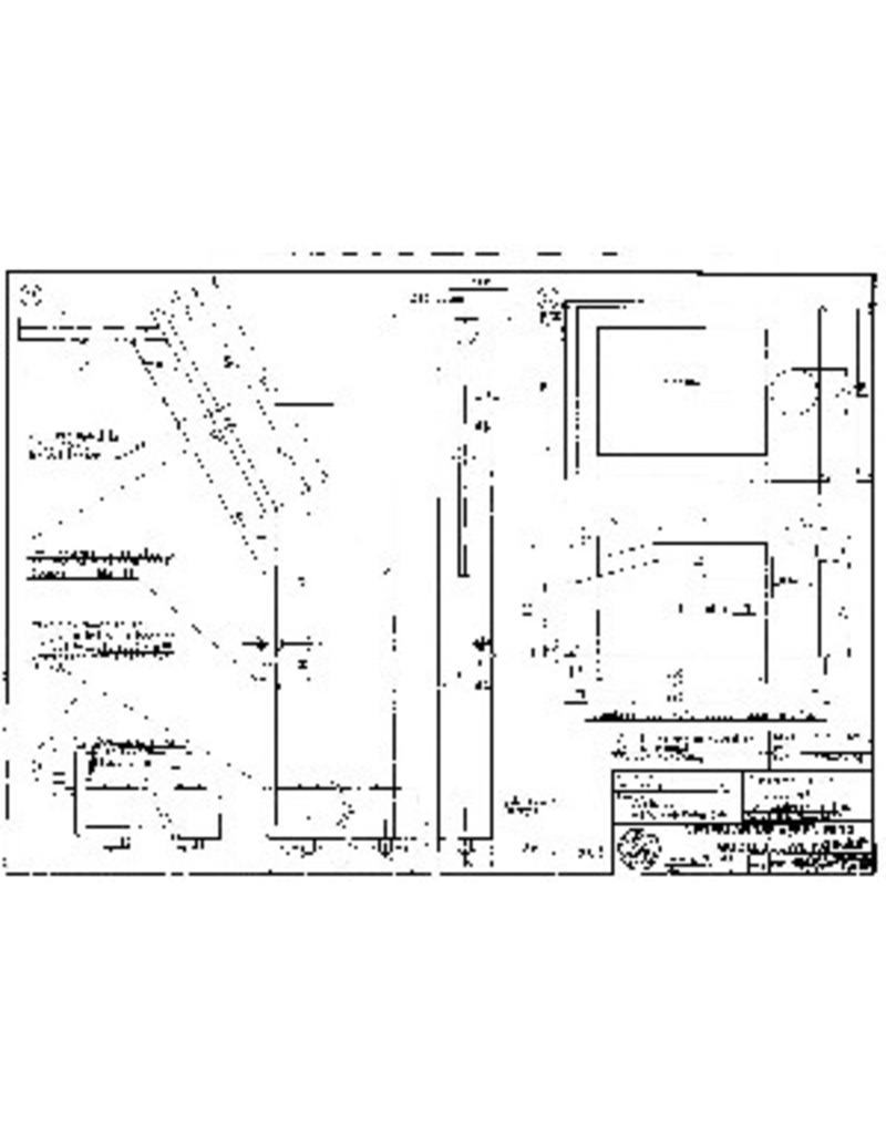 MBT 20.25.002 beremd passagierskarretje voor spoor 3,5" (89 mm)
