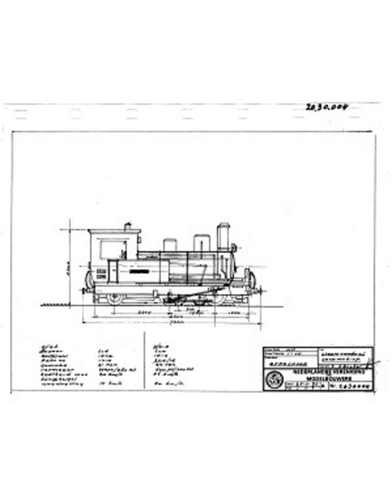 MBT 20.30.004 SLM tandrad tenderlocomotief 2/3-6 voor H0