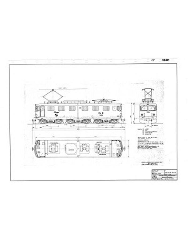 NVM 20.31.001 E-locomotief Ge 6/6 703-707 Rhaetische Bahn voor spoor 0