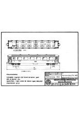 MBT 20.35.009 personenrijtuig A 1253-56 Rhaetische bahn voor spoor TT