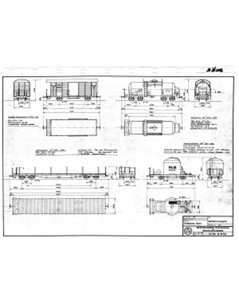 MBT 20.36.002 Various Goods Wagons Rhaetian Railway for H0 Gauge