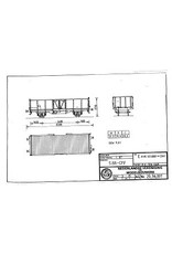 MBT 20.36.007 open goederenwagen E 0185.505 0000-2349 SBB-CFF voor spoor H0