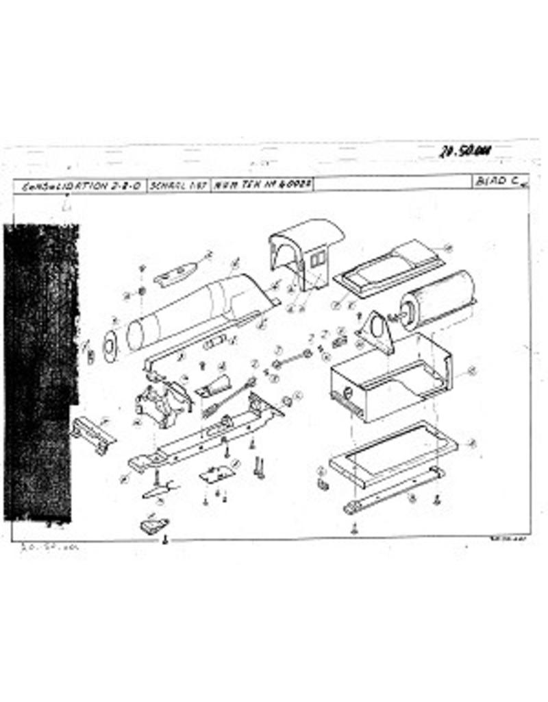 NVM 20.50.001 2-8-0 locomotief "Consolidation" voor spoor H0