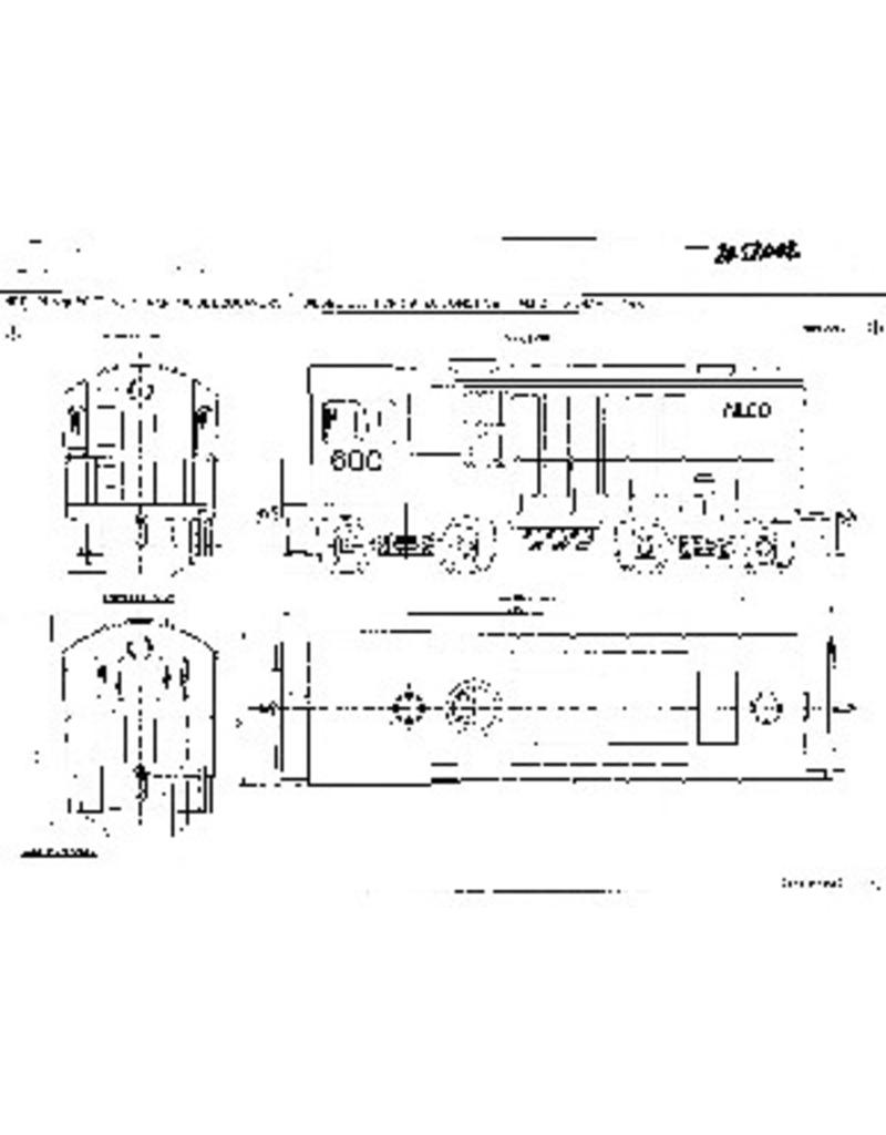 MBT 20.52.002 ALCO Diesellokomotive für Spur 0