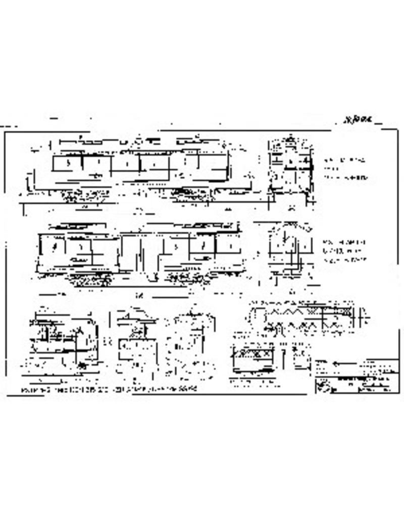 MBT 20.70.002 Straßenbahnlokomotive und Wagen NZHVM für Spur 1
