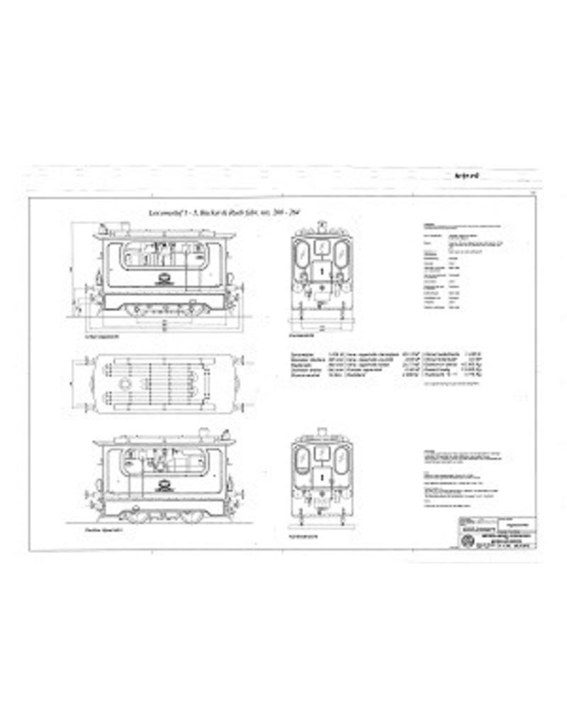 MBT 20.70.012 Straßenbahn-Dampflokomotive 1 - 5, Zuiderzeetramweg; Backer & Rueb