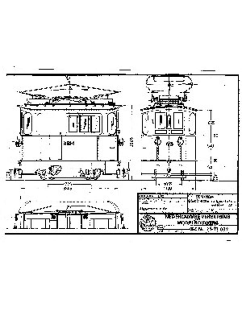 MBT 20.71.002 electric shunting locomotive NBM 49 ex OSM