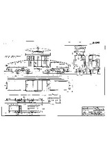 NVM 20.71.003 E-locomotief NZHVM A105, werkwagens C153-155