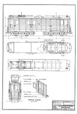 MBT 20.73.001 railcar NBM 61 (ex "Benzo" OSM) for O gauge