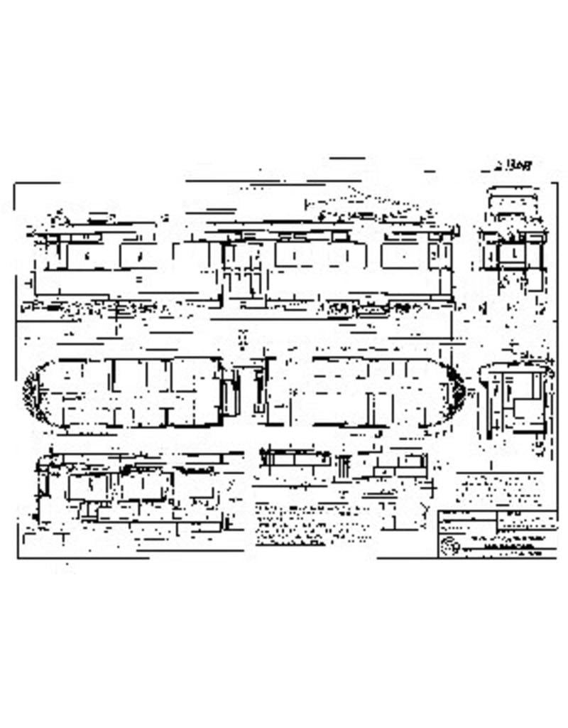 MBT 20.73.018 motorrijtuig NZHVM A201-202, aanh. Rijtuig B201-202