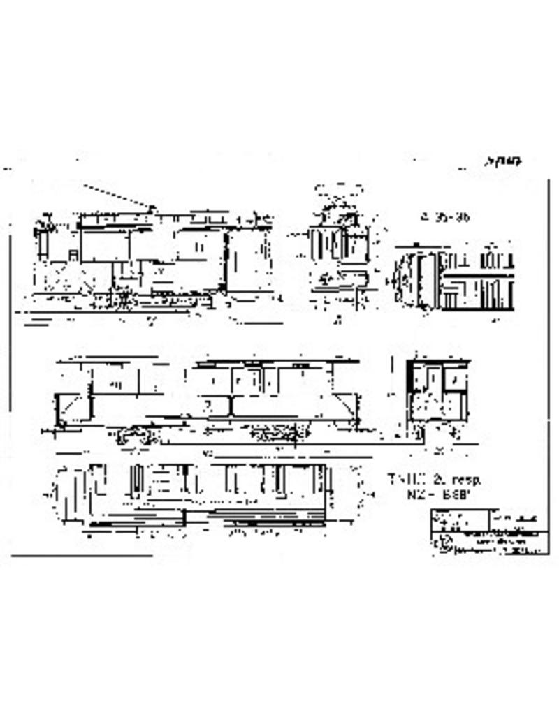 MBT 20.73.027 materieel NZHVM A35-36 (ex ENET), aanh.rijtuig B88 (ex TNHT 20)
