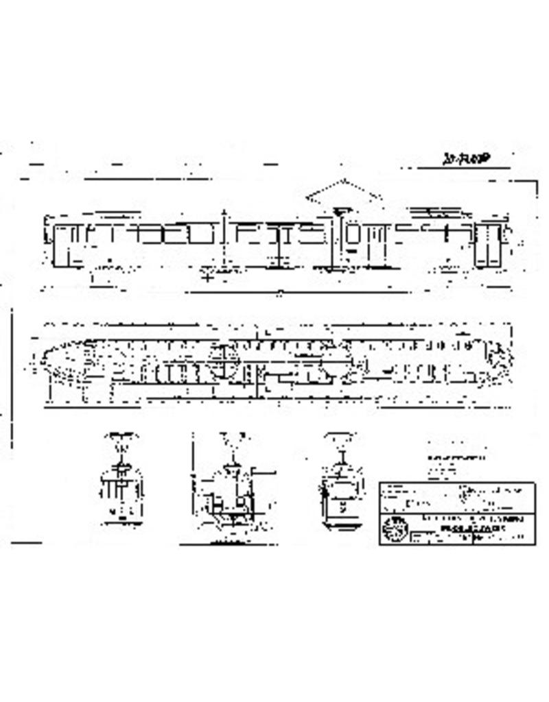 NVM 20.73.038 Doppel geleedmotorrijtuig RET 301 (Werkspoor / Duewag, 1964-1965)
