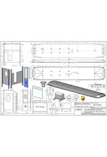 MBT 20.73.041/B NZH motorrijtuig A 502 en aanhangrijtuig B 501 (Blauwe tram) voor 2,5" spoor