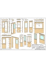 MBT 20.73.041/C NZH motor coach A 502 and trailer B 501 (Blue tram) for 7.25" gauge