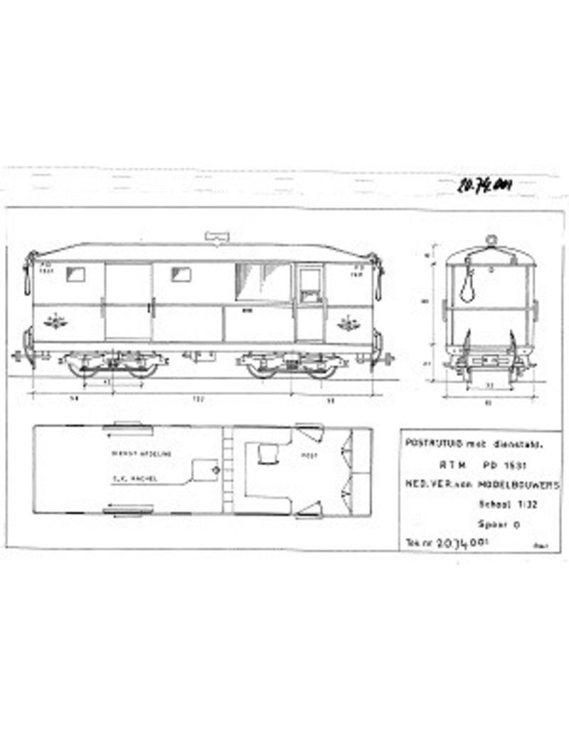 MBT 20.74.001 RTM diesel tram train for gauge 0