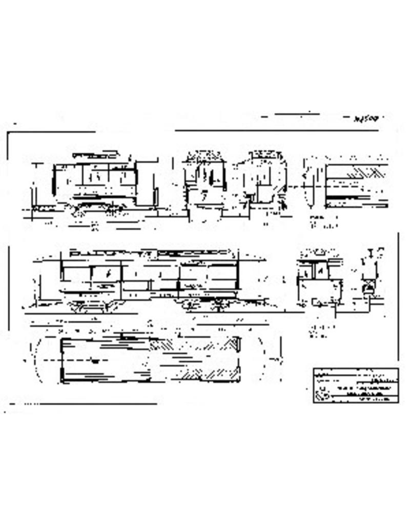 MBT 20.75.010 aanhangrijtuigen NZHVM B22-38, B41-43 ex NZHSTM en NRS, voor spoor I