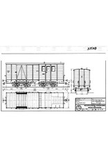 NVM 20.75.017 NTM post/bagagewagen D1-12 voor spoor 1