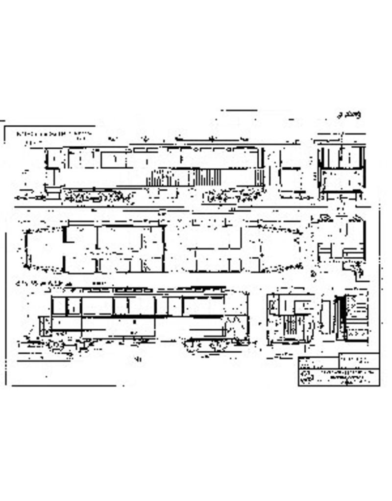 MBT 20.75.019 trailer carriage NZHVM B11-15, B44-45 exG0TM respectively WSM, for gauge I