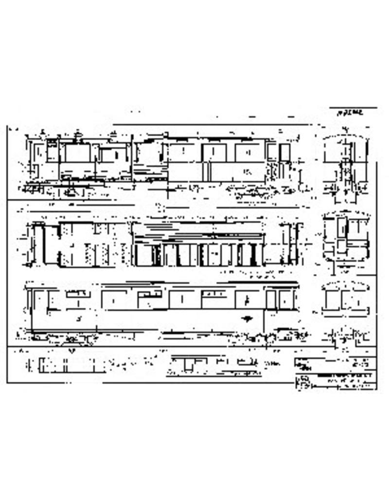 MBT 20.75.022 RTM A310-312 (vernummerd 391-393), verb. Tot AB 1507-1508 en BD 1509; voor spoor 0