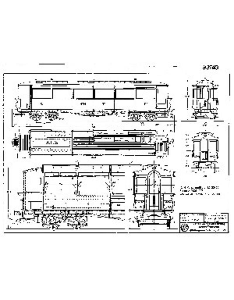 MBT 20.75.023 NTM Personenwagen BC 32-37 (Pennock, 190o, 1907) für Spur I
