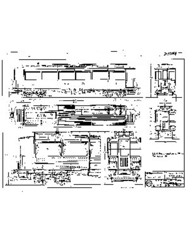 NVM 20.75.024 NTM Menschen Wagen BC 38-72 (Wekspoor, 1911); Ich für Track