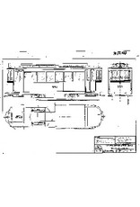 MBT 20.75.027 Beiwagen HTM 550-570 (1907) und Umbau 1943 für Spur I