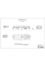 MBT 20.76.008 open goods wagon with drop sides No 41-45 NCS/SS/NS; Zuiderzeetramweg; for 0 gauge