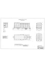 MBT 20.76.010 covered livestock wagon No 61 - 65; NCS/SS/NS; Zuiderzeetramweg; for gauge 0