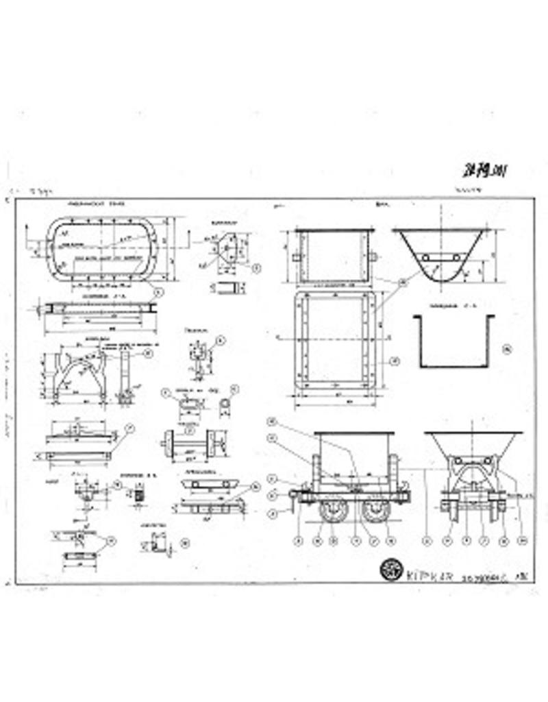 MBT 20.79.001 Kippwagen für Sandzug; für Spur 0