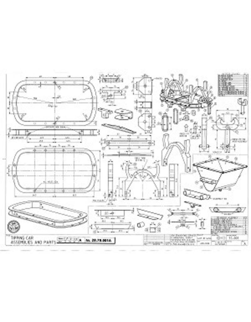 MBT 20.79.001/A Kippwagen für Sandzug, für Spur 1
