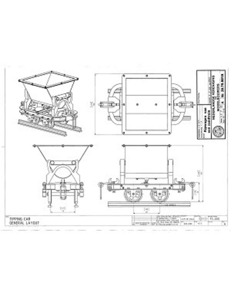 MBT 20.79.001/A Kipwagen voor zandtrein, voor Spoor 1